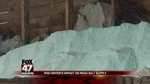 This winter's impact on the salt supply