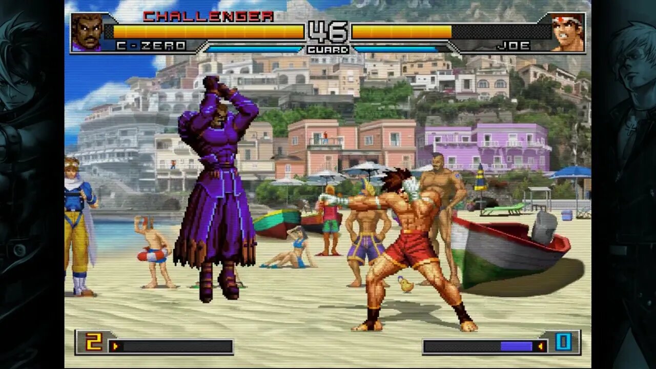 The King of Fighters 2002: Unlimited Match - C-Zero vs Joe - No Commentary 4K