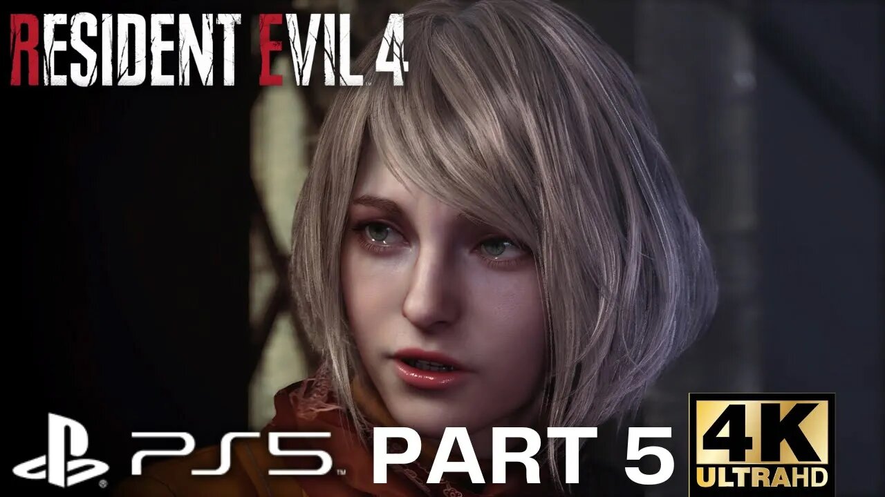 The Ballistics | Resident Evil 4 Remake Gameplay Walkthrough | CHAPTERS 4 & 5 Part 1 | PS5, PS4 | 4K