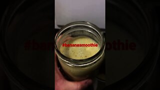Starting your day off with a BANANA SMOOTHIE is RIGHTEOUS