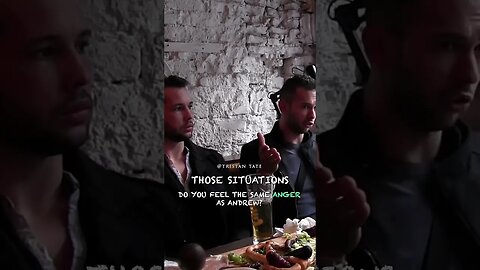 Tristan Tate Do You Feel The Same Anger? #Shorts