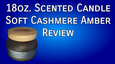 I Tried An 18oz Candle That Smells Like Cashmere