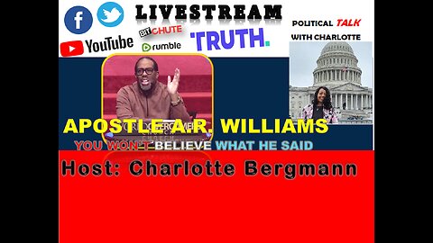 JOIN POLITICAL TALK WITH CHARLOTTE - BLACK PASTOR AIN'T HAVING IT!