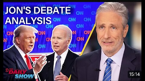 Jon Stewart's Debate Analysis: Trump's Blatant Lies and Biden's Senior Mome...