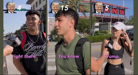 📌 On Campus with Trump Supporters | Benny Johnson
