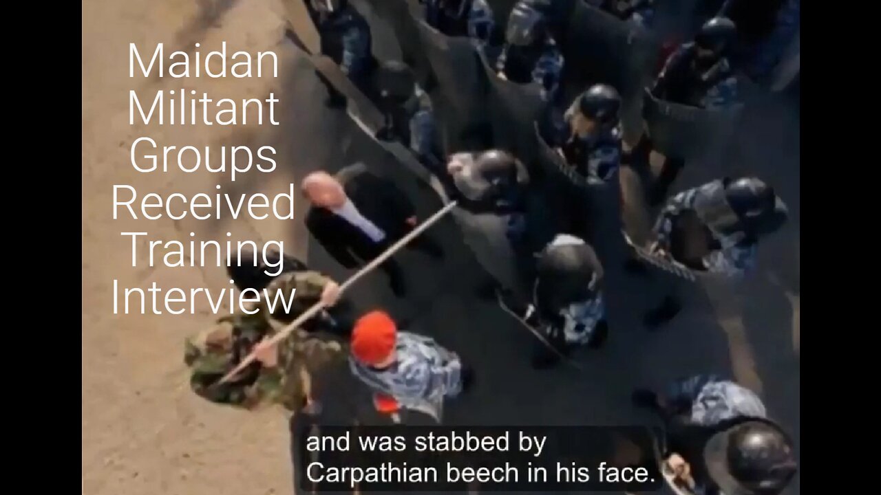 Maidan radical militants received training interview