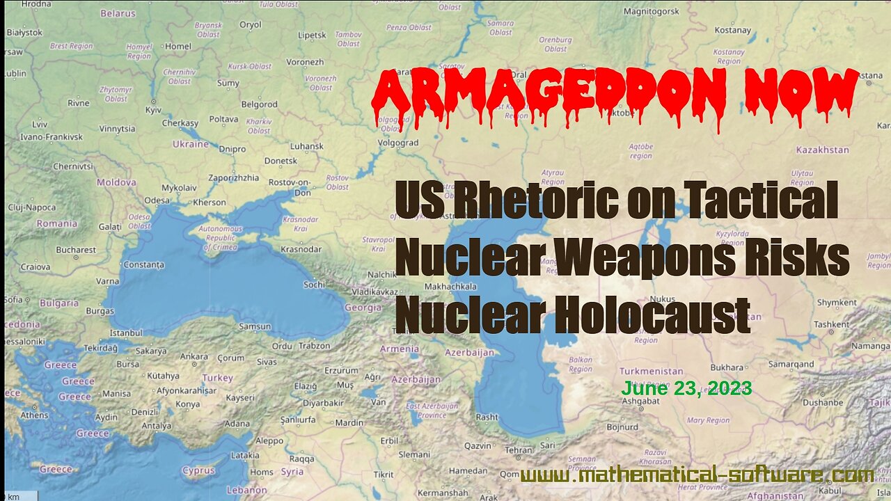 Armageddon Now: US Rhetoric on Tactical Nuclear Weapons Risks Nuclear Holocaust