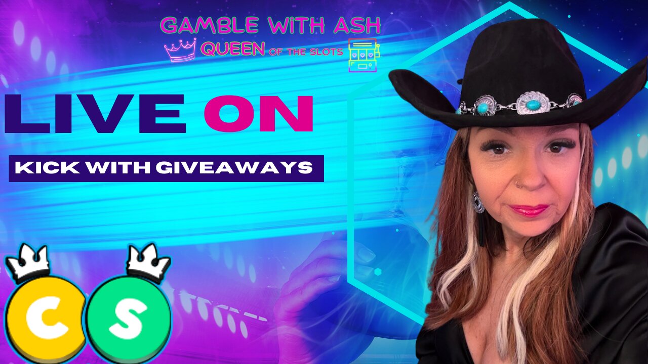 Gamble With Ash Live on Crown coins Giveaways on Kick and YT