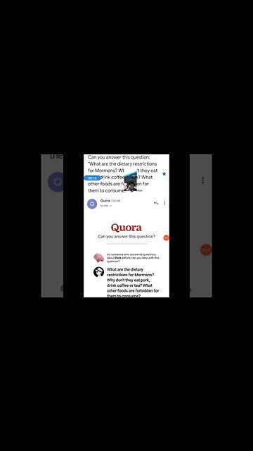 see the full video - answers for Quora - Mormons and coffee