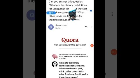see the full video - answers for Quora - Mormons and coffee