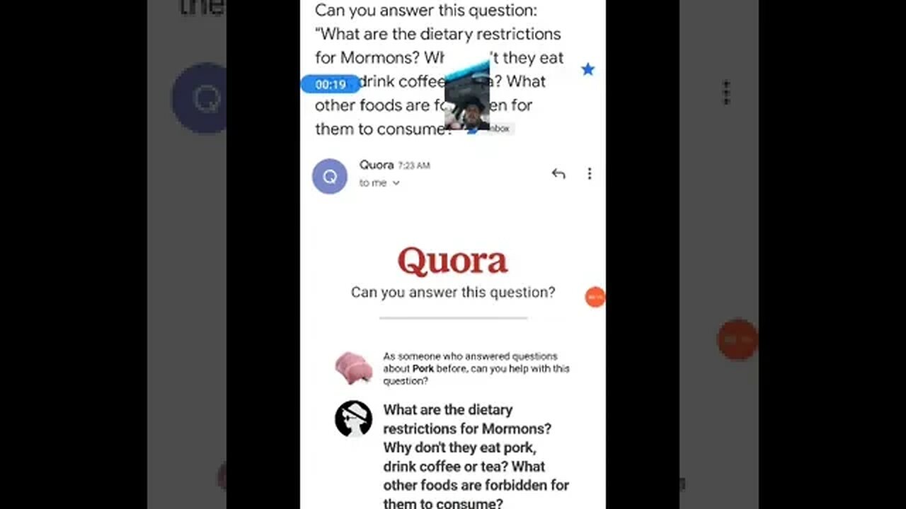 see the full video - answers for Quora - Mormons and coffee