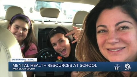 Palm Beach County School District providing services to help students, families manage mental health