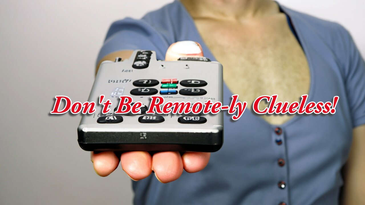 Your TV Remote is Spying on You! (Just Kidding, Here's How it REALLY Works)