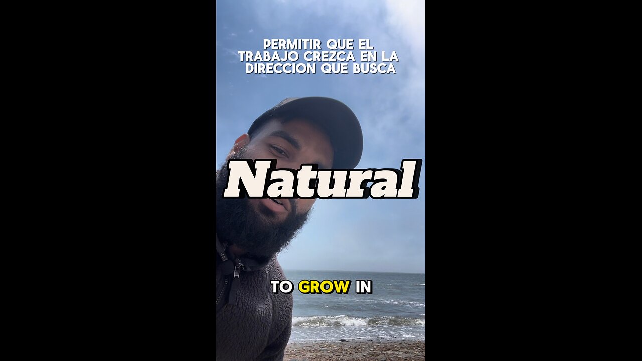 Natural. Source: “The Creative Act: A Way of Being” Rick Rubin.