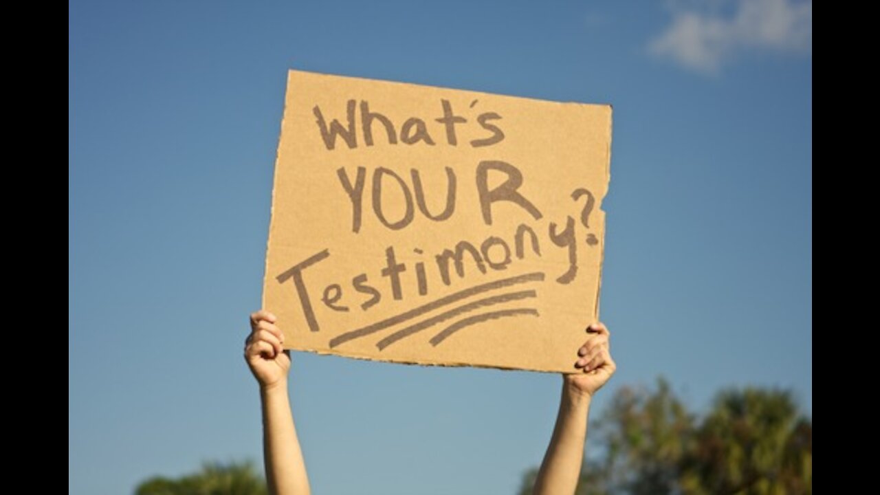 My Testimony Pt 3