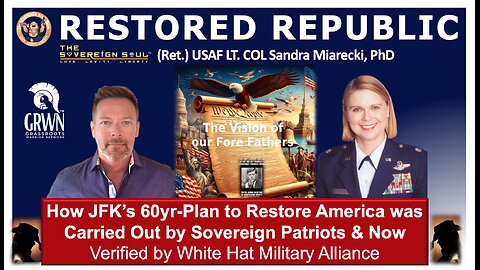 How JFKs 60yr-Plan to Restore America was Carried Out by Sovereign Patriots, Verified by WH Military