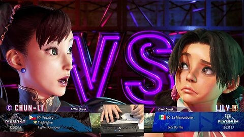 Kuya Kalbo SF6 Casual Match Roundup. Chun Li 4-star Diamond Rank [Hori Fight Stick]