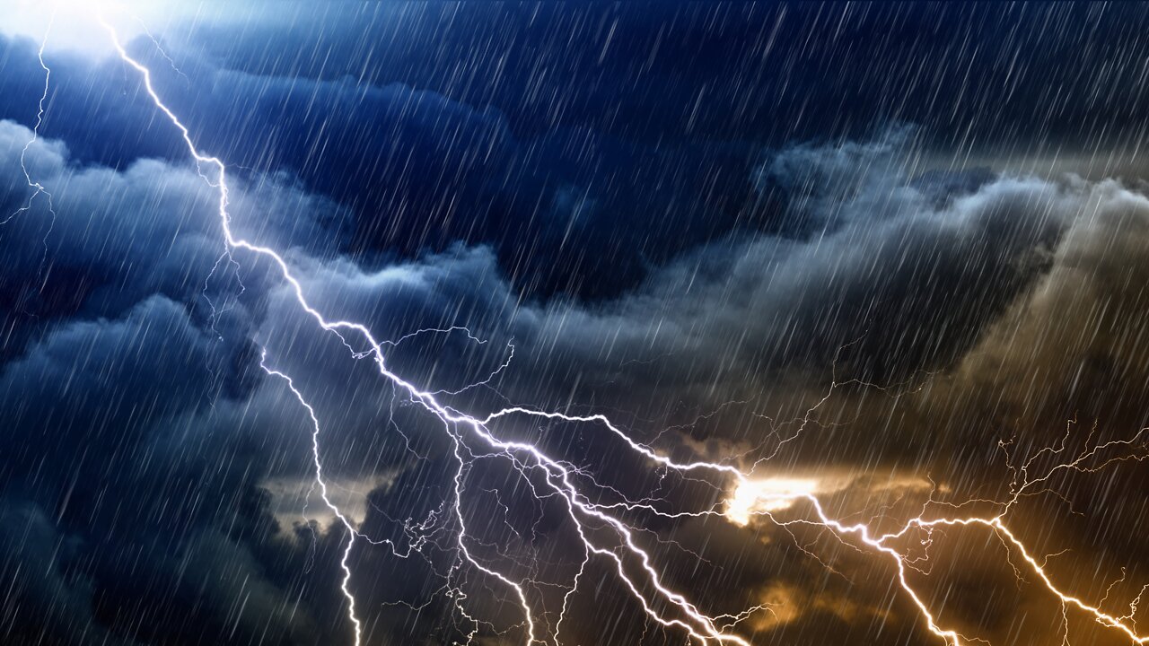 RAIN UNBELIEVABLE | RELAXING THUNDERSTORM RAINING For Relaxation, Study, and Peace!