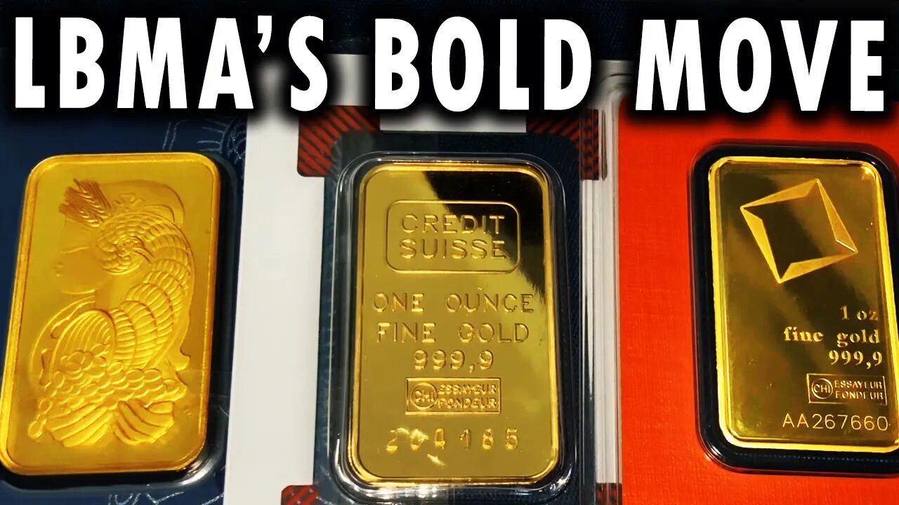 The LBMA Makes A BOLD Move To Track More GOLD
