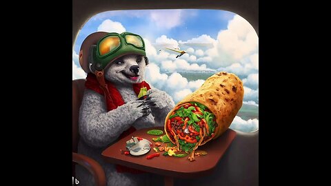 Koalas & Burritos on an airplane. By Bing AI. #chatgptai #ai #chatgpt #Bing #Koala #Aviation ￼