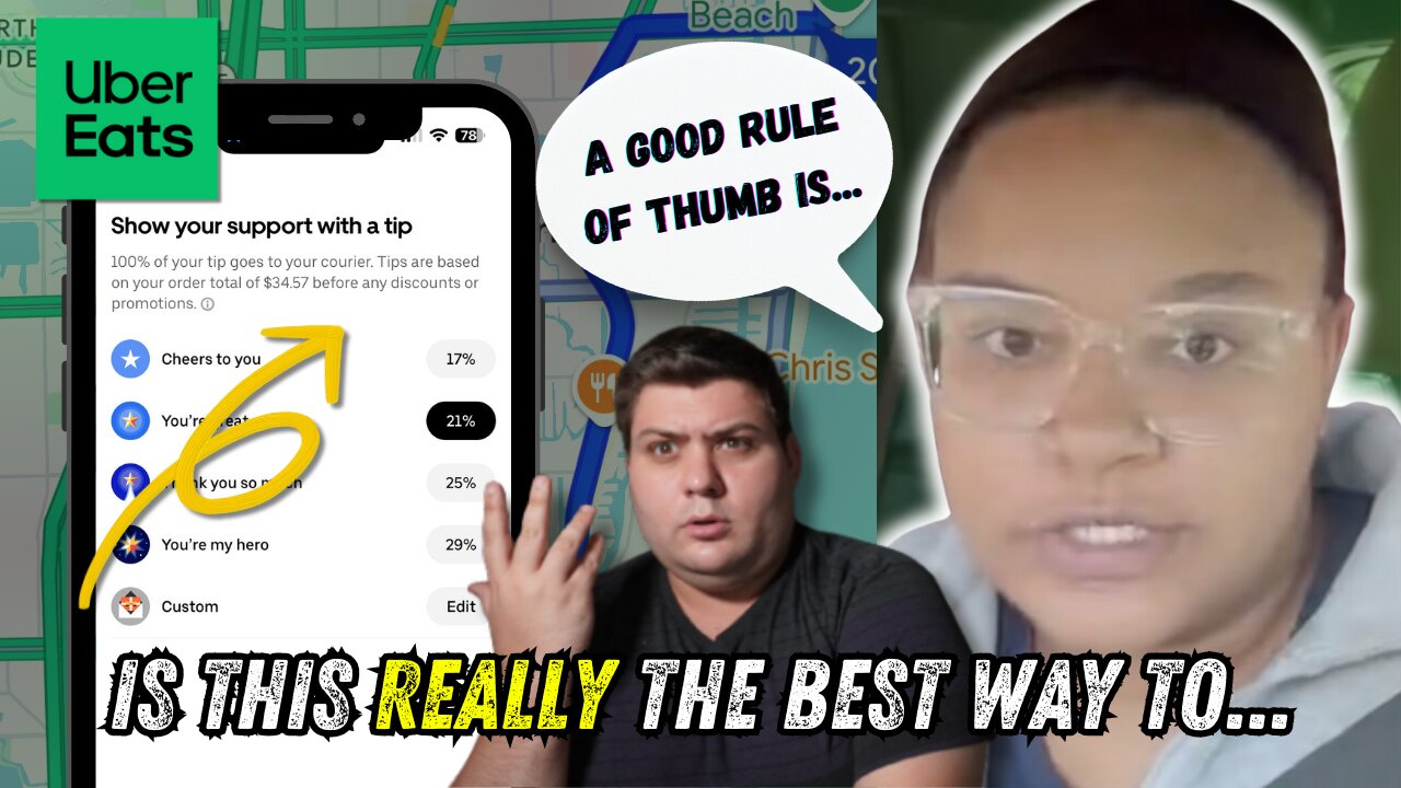 UberEats Driver EXPOSED Low-Tip Customer and Issues PSA! Tip Per Mile? Doordash Grubhub #NoTipNoTrip