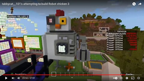 tabbycat__101's attempting to build Robot chicken 3