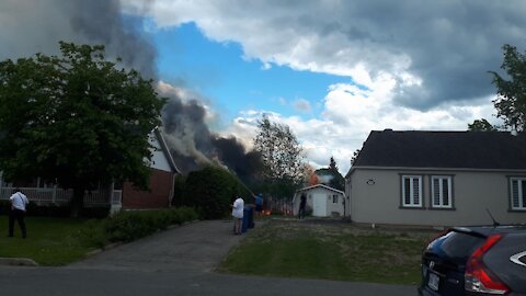Feu de haie St-Georges