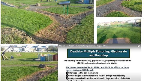 A War on Weeds or A War on Life? - tHey are glyphosate-poisoning kids' parks! (aPR 2022)