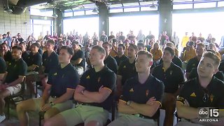 ASU coach Greg Powers talks about getting to the NCAA hockey tournament - ABC15 Sports