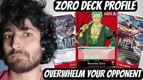 (OP02) Zoro Red Deck Profile | One Piece Card Game