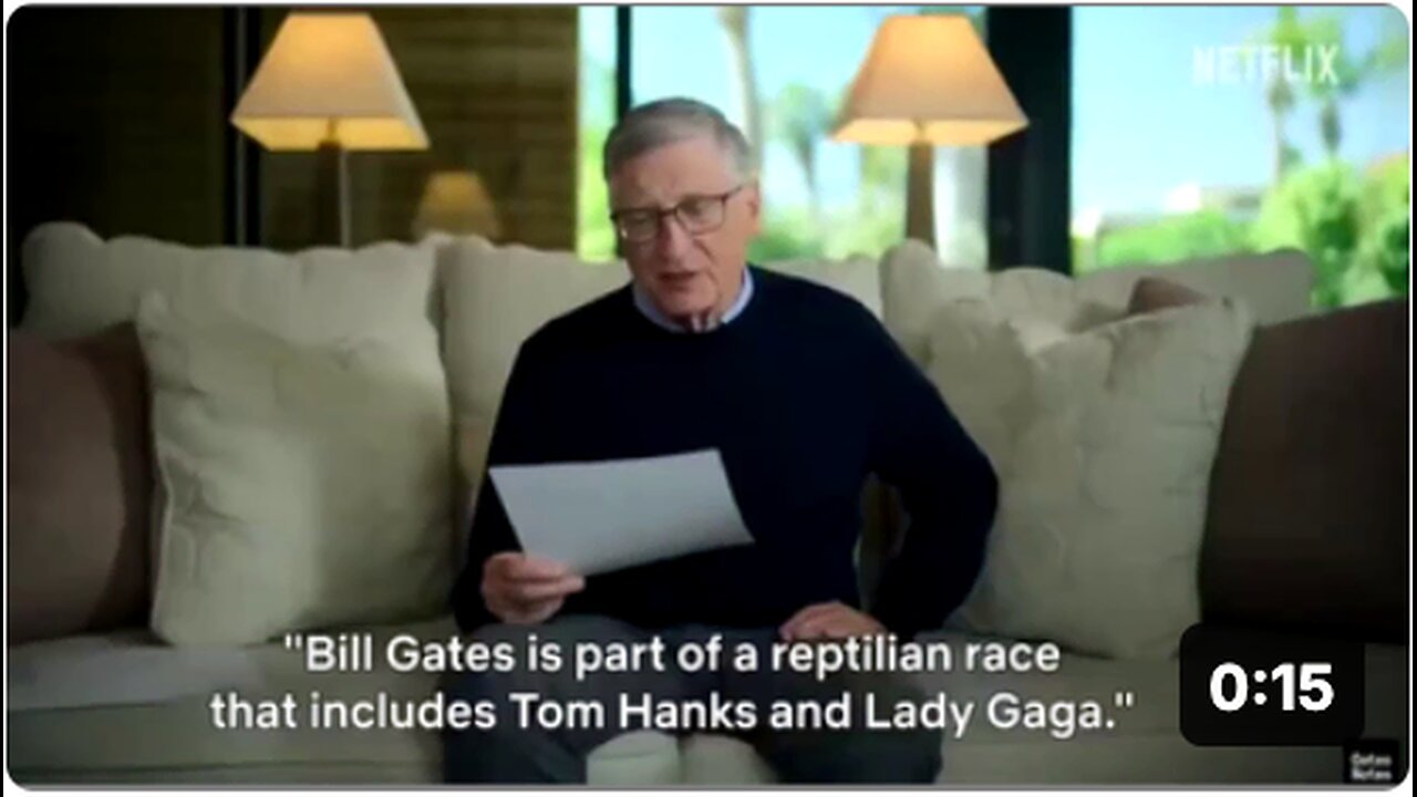Bill Gates and Lady Boy Gaga Discuss Being Part of a Reptilian Race Alongside Tom Hanks