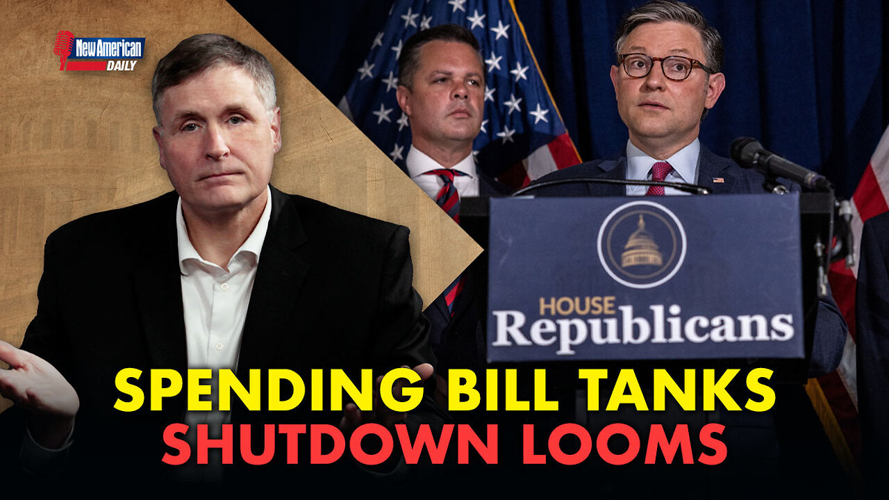 New American Daily | House GOP Votes Down Spending; Government Shutdown Looms