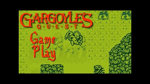 🎃 Gargoyle's Quest - Game Boy Gameplay 😎Benjamillion🎃