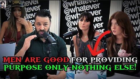 ANDREW WILSON DESTROYED FEMINIST Saying MEN are only good for providing that's all