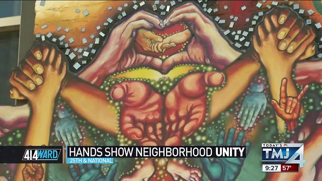 414ward: New mural creates positive change on Milwaukee's south side