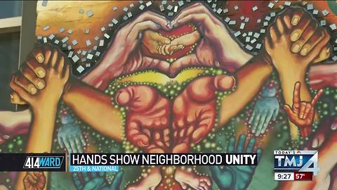414ward: New mural creates positive change on Milwaukee's south side