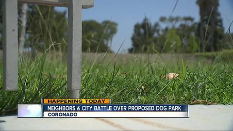Residents, Coronado officials debate on planned dog park