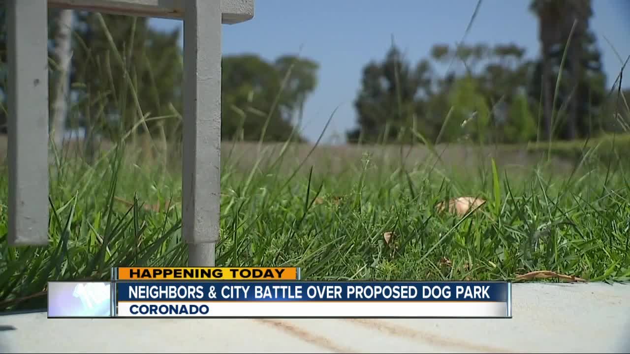 Residents, Coronado officials debate on planned dog park