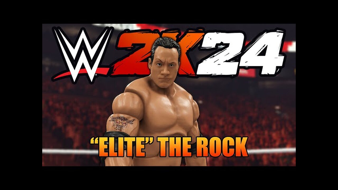 WWE 2k24 Elite The Rock Entrance