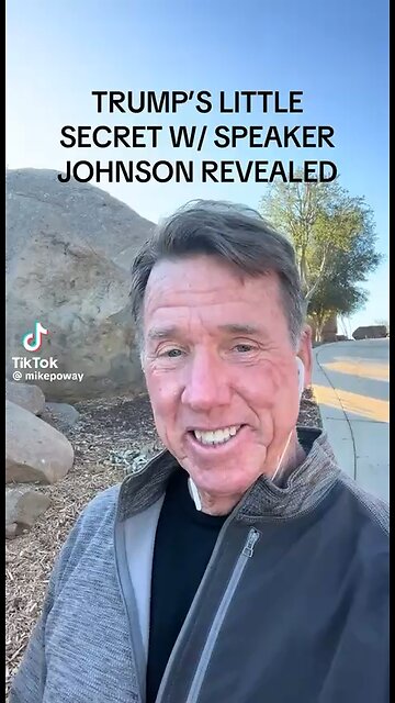 Trump’s Little Secret With Speaker/Johnson Revealed