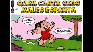 Mônica em-Quem canta seus males espanta | Gibis do Rapha 2