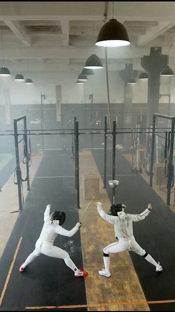 Fencing. Let the battle begin!
