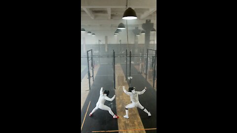 Fencing. Let the battle begin!