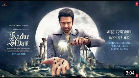 RADHE SHYAM MOVIE OFFICIAL TRAILER