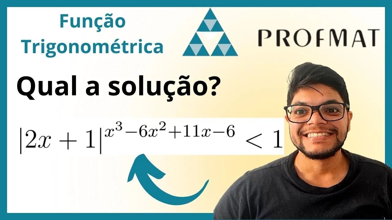 Inequação exponencial | Uma expressão exponencial a^b com a 0 e b ∈ R ENQ 2020 (PROFMAT) Função