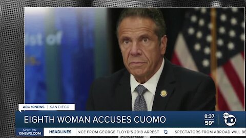Eighth woman accuses Cuomo