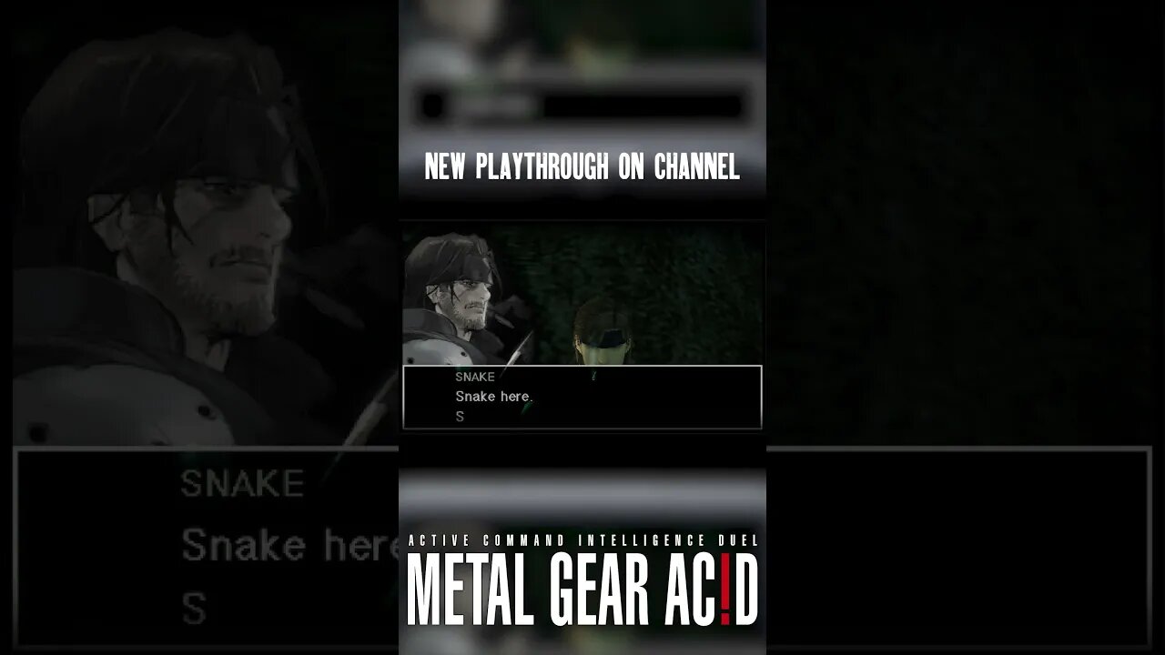 SNAKE | #metalgearacid #metalgear #shorts