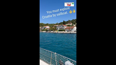 You must explore Croatia by sailboat. 👌👌#croatia #yacht #sailboat #RobertTraveler