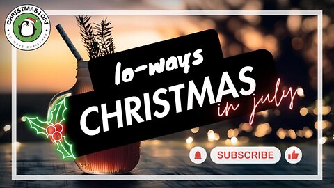 NEW PREMIERE: 🔥 Cool Down with Christmas Lofi: Beachside Beats 🍸