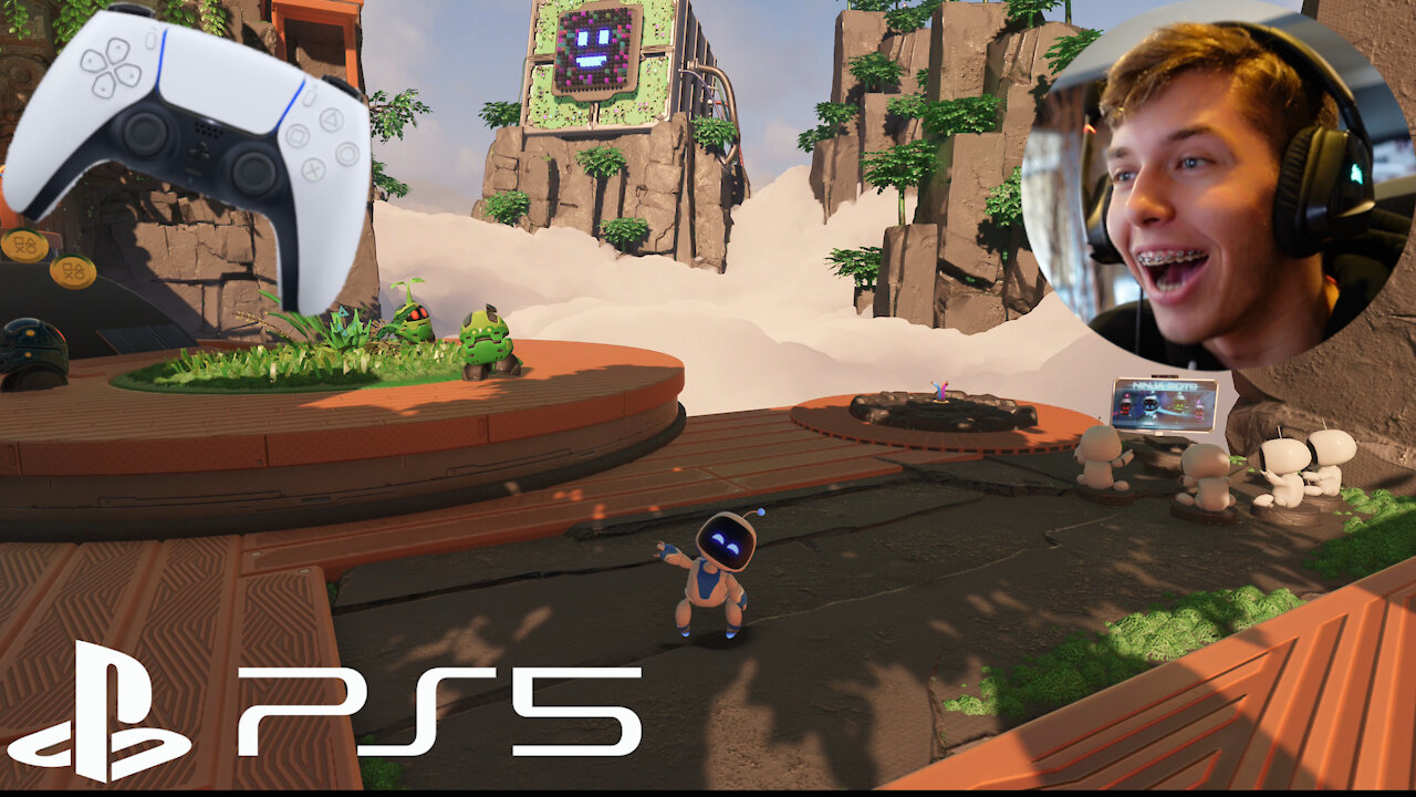 Checking out NEW PS5 Features in Astro's Playroom... This is the COOLEST Tech Demo I've EVER SEEN!!!